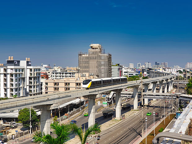 บีทีเอส ทดสอบโมโนเรลสายสีชมพู-เหลือง ก่อนเปิดให้บริการจริงปี 65 บีทีเอส ทดสอบโมโนเรลสายสีชมพู-เหลือง ก่อนเปิดให้บริการจริงปี 65