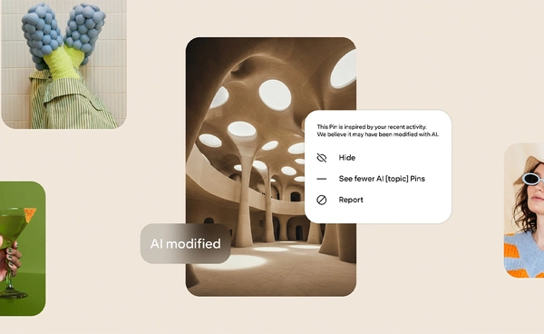 Pinterest อัปเดตฟีเจอร์ใหม่ค้นหารูปภาพด้วย AI 