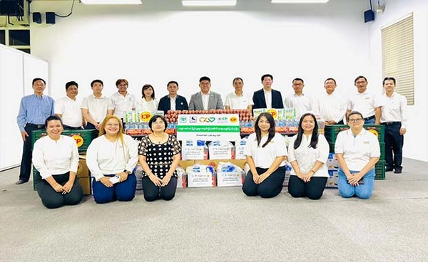‘ซีพีอาสา’ ส่งต่อกำลังใจ ข้ามพรมแดนไทย-เมียนมา ช่วยผู้ประสบภัยแผ่นดินไหว