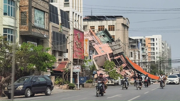 สหรัฐฯ คาดยอดเสียชีวิต "แผ่นดินไหว" ที่ "เมียนมา" ทะลุเกิน "หมื่นคน"