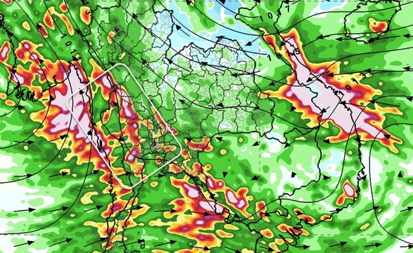 เตือนอากาศแปรปรวน 2-3 พ.ย.ไทยตอนบนมีฝนตกต่อเนื่อง