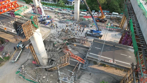 กทพ.แจงกู้คืนพื้นที่บริเวณด่านฯดาวคะนองแล้วเสร็จ กว่าร้อยละ 75 