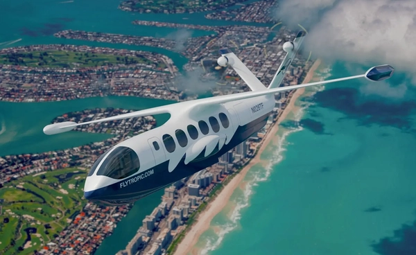 เครื่องบินทะเลไฮบริด-ไฟฟ้า Polaris seaplane ประหยัดเชื้อเพลิงได้ถึง 85%