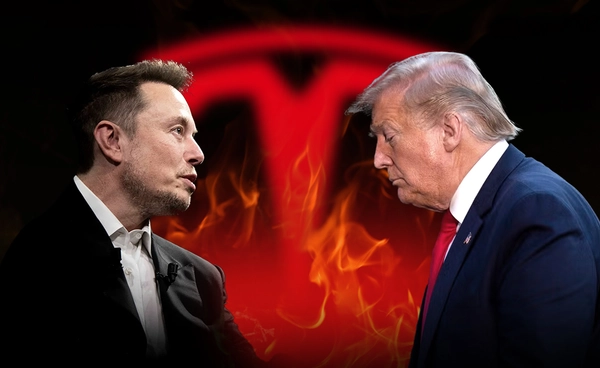 "ทรัมป์-อีลอน มัสก์" ศึกร้อนคนเคยรัก ทำหุ้น Tesla ดิ่ง 14% วูบ 1.5 แสนล้านเหรียญ