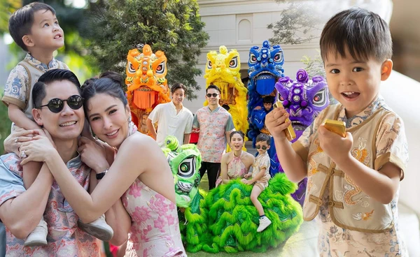 กรณ์-ศรีริต้า จัดเต็มไหว้ ตรุษจีน 2568 เปย์อั่งเปา-ทองคำ แบบจุกๆสมฐานะ