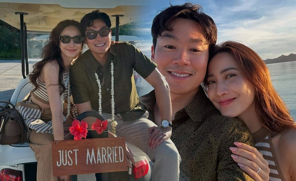 แต้ว ณฐพร ควง ไฮโซณัย จัดทริปบินลัดฟ้าฮันนีมูน ทำท้องทะเลหวานฉ่ำ