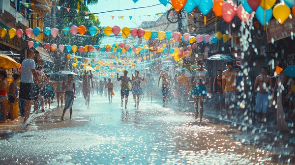 สงกรานต์ปีนี้เจอฝน ระวังพายุฝนฟ้าคะนอง ลมกระโชกแรง