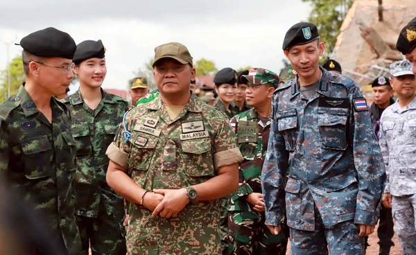 คณะผู้สังเกตการณ์อาเซียนลงพื้นที่ช่องอานม้า ฝ่ายกัมพูชาแสดงท่าทีไม่พอใจ 