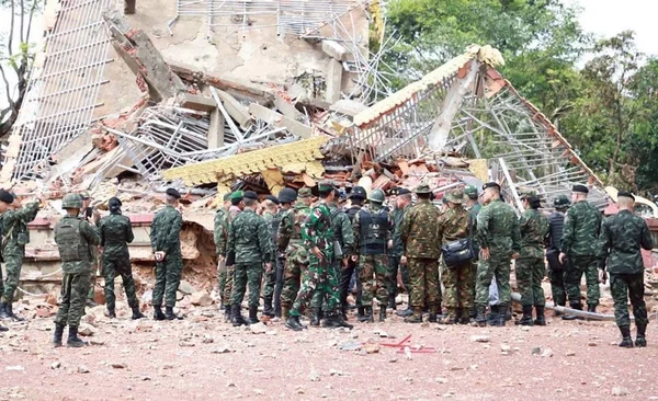 สรุปสถานการณ์แนวชายแดนไทย - กัมพูชา พบโดรน 23 ลำ รถหลายคันวิ่งในพื้นที่ 