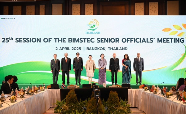 ประชุม BIMSTEC วันแรก ระดับเจ้าหน้าที่อาวุโส รายงานความคืบหน้าความร่วมมือ 7 สาขา