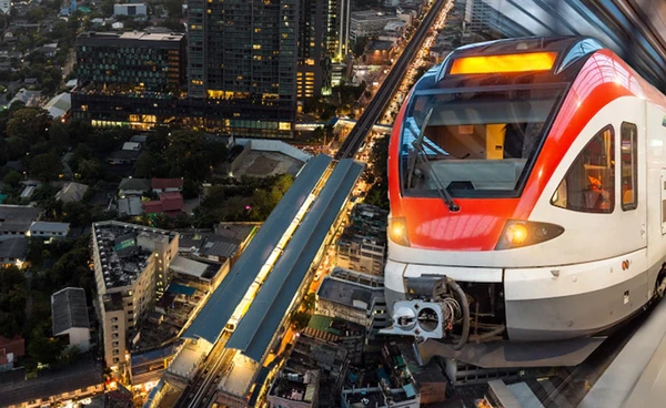 ย่านรถไฟฟ้า MRT สายแดงราคาพุ่งสูงสุด