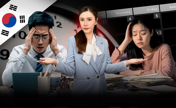 "เกาหลีใต้" ลดชั่วโมงทำงาน 4.5 วันต่อสัปดาห์ กระตุ้นมีลูก