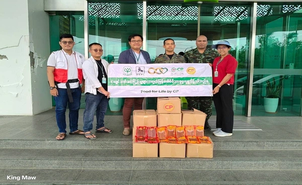 "ซีพี สนับสนุน 1 หมื่นบาท เยียวยาพนักงานแผ่นดินไหว พร้อมช่วยผู้ประสบภัยต่อเนื่อง"