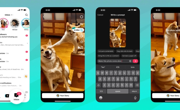 "TikTok" ปล่อย "AI" Alive ฟีเจอร์เปลี่ยนภาพนิ่งให้เคลื่อนไหวด้วย AI ให้ภาพชัด สมจริง