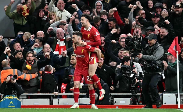 ผลบอล พรีเมียร์ลีก 2024/25: ลิเวอร์พูล เปิดบ้านเฉือนชนะ เอฟเวอร์ตัน 1-0