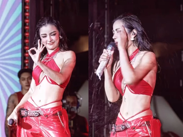 แฟนแห่ชื่นชม “กระแต อาร์สยาม”  สปิริตดี ควบคุมอารมณ์เก่ง หลังโดนสาดน้ำใส่หน้ากลางเวที  