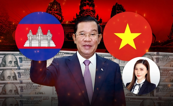 ไม่ง้อประเทศไทย? "กัมพูชา" หันพึ่ง "เวียดนาม" จับมือการค้า-เปิดด่านชายแดน "ฮุนเซน" ฝันเศรษฐกิจโต 2 หมื่นล้าน