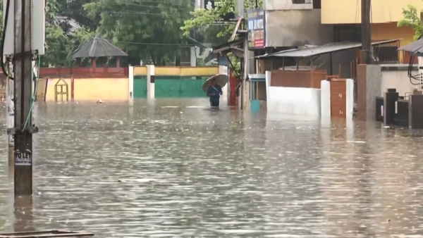 "อินเดีย" ฝนถล่ม-น้ำท่วม  มีผู้เสียชีวิตแล้ว 3 คน