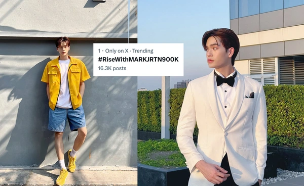 เปิดประวัติ "มาร์ค จิรันธนิน ตรัยรัตนยนต์" ดาวรุ่งมาแรงกับ #RiseWithMARKJRTN900K