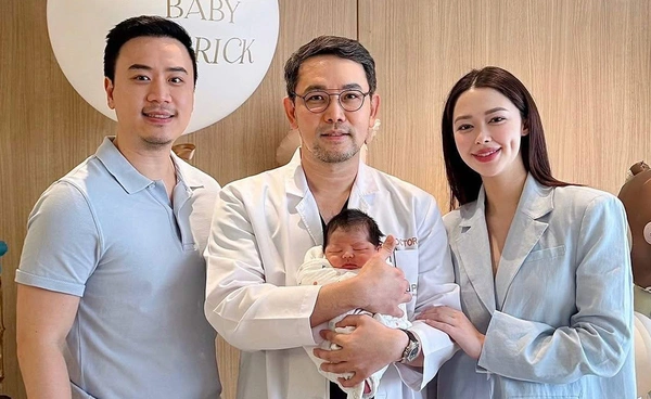คลอดแล้ว! "น้องแพทริค" ลูกคนที่ 2 แพทริเซีย-โน้ต วิเศษ คุณแม่เลือกคลอดธรรมชาติ