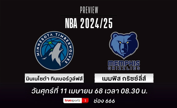 ทิมเบอร์วูล์ฟส์ ชน เมมฟิส ลุ้นเพลย์ออฟแบบเต็มทีม 