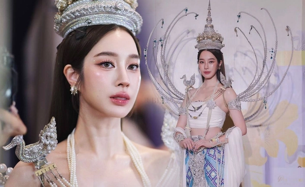 สุดงดงาม ฐิสา วริฏฐิสา แปลงโฉมเป็น "เทวีคงคา" เทวีแห่งสายน้ำรับ วันสงกรานต์