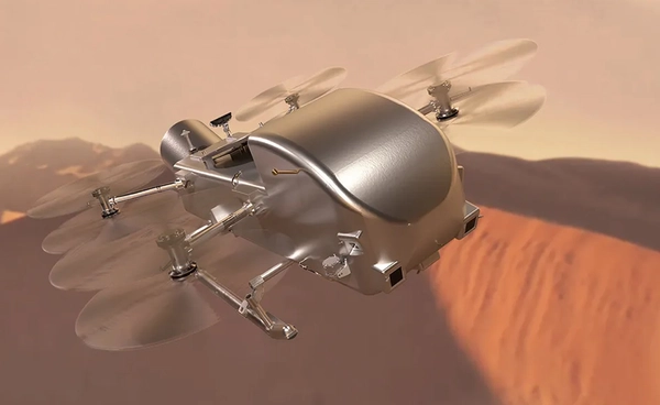 เฮลิคอปเตอร์พลังงานนิวเคลียร์ Dragonfly ของ NASA ผ่านการทดสอบขั้นสุดท้าย
