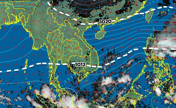 ไทยตอนบนอากาศเย็น  เตือนภาคใต้ 3 จังหวัด ระวังฝนตกหนัก