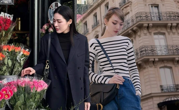 หลิงหลิง-ออม กรณ์นภัส อวดลุคสุดคูลเดินชมเมือง ทริปร่วมงาน แฟชั่นวีค ปารีส