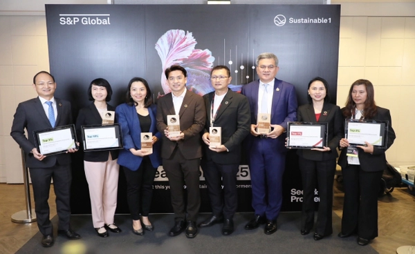 เครือซีพีคว้ารางวัลความยั่งยืนโลกจาก S&P Global ติด Top 5% อุตสาหกรรม