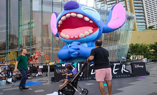 แชะภาพกับ Wisher Stitch สูง 7 เมตร พร้อม Art Toy คอลเลกชัน "Disney Wisher Series"ครั้งแรกในประเทศไทย