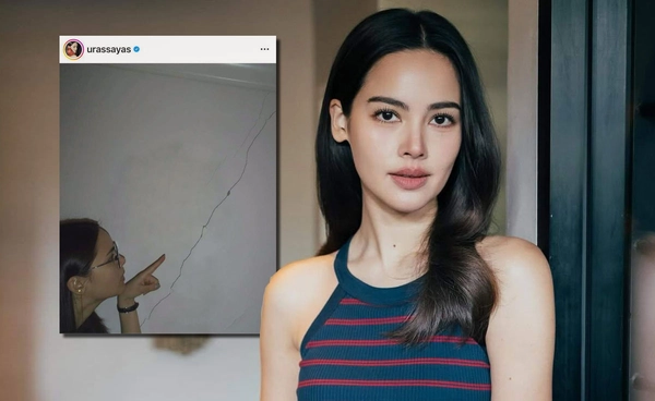 ญาญ่า อุรัสยา เปิดสภาพคอนโดหรู ร้าวหนัก! หลังเหตุ แผ่นดินไหว