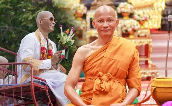 อนุโมทนา จาพนม ขี่ช้างเข้าพิธีอุปสมบท ตั้งใจศึกษาพระธรรม15วัน