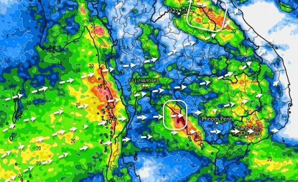 ตรวจสอบสภาพอากาศ 15 วันล่วงหน้า ฝนจะเริ่มกลับมาเพิ่มขึ้นและตกอย่างต่อเนื่อง 