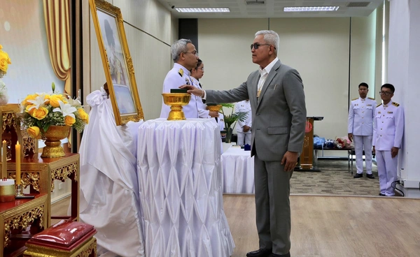 นายกสมาคมกีฬาคนตาบอดฯ รับพระราชทานเครื่องราชฯ