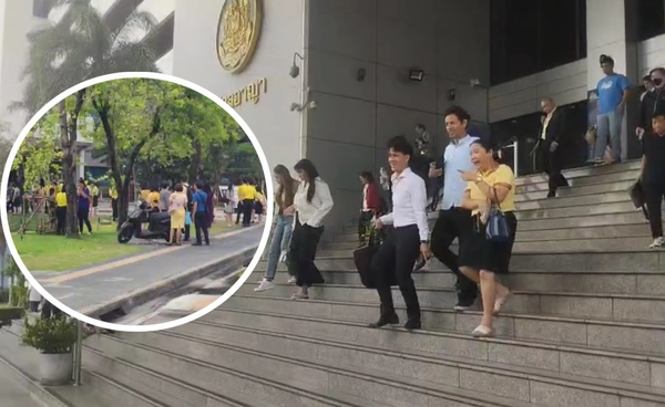 อาคาร A ศูนย์ราชการฯ แจ้งวัฒนะทรุด สั่งอพยพด่วน พบสั่น-ร้าวหลายจุด