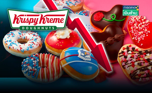 "Krispy Kreme" ยอดวูบ-หุ้นดิ่ง พักแผนขยาย จ่อปรับกลยุทธ์ l การตลาดเงินล้าน