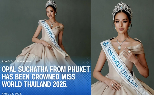 เวที Miss world เคลื่อนไหวทันที หลังประกา​ศชื่อ "โอปอล สุชาตา" เตรียมชิงมงที่อินเดีย 