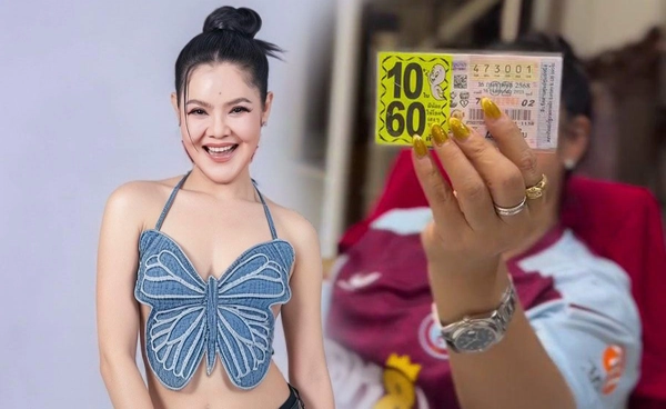 ฮาย อาภาพร ถูกลอตเตอรี่10ใบ ลั่น! หวยงวดนี้ เลขที่เก็งไม่ออก ออกที่ไม่เก็ง!