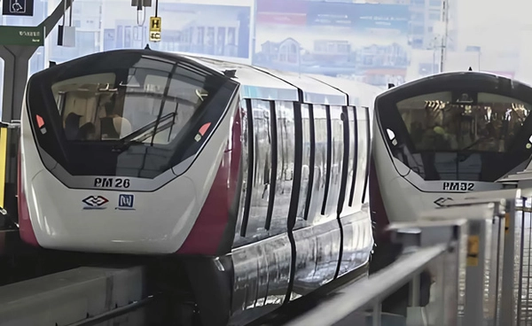 รถไฟฟ้า MRT สายสีชมพู เปิดให้บริการแล้ววันนี้ ยกเว้นสถานีมีนบุรี