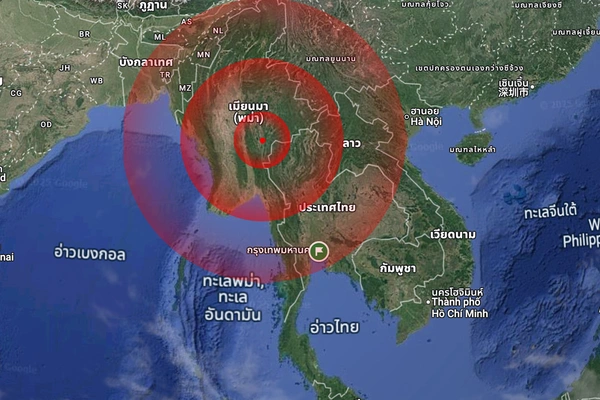 อาฟเตอร์ช็อกยังไม่จบ เขย่าต่อเนื่อง 93 ครั้ง รับรู้แรงสั่นสะเทือนได้ทั้งไทยและเมียนมา