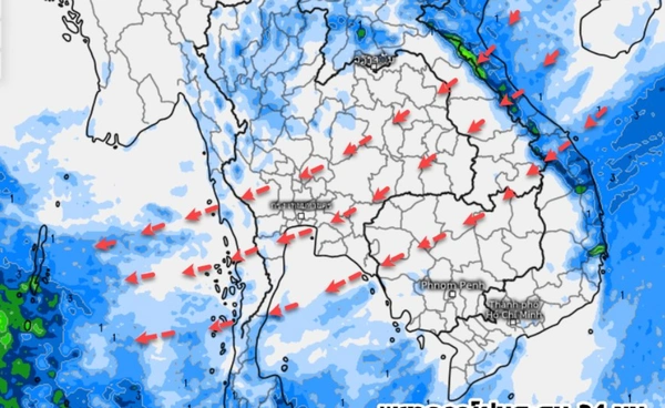 คาดการณ์อากาศ 7 วัน ไทยตอนบนอากาศเย็น-ลมแรง ภาคใต้มีฝนฟ้าคะนองบางพื้นที่