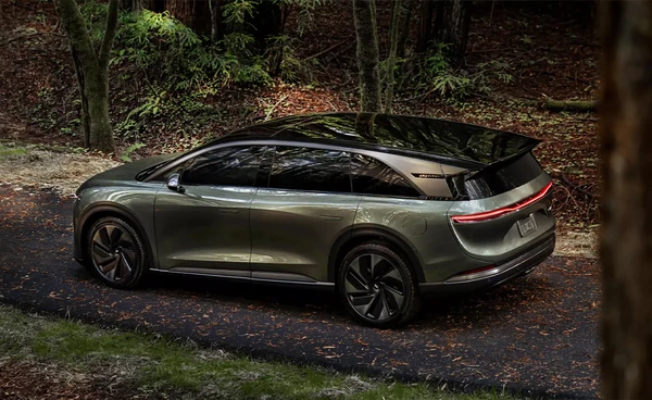 รถไฟฟ้า Lucid Gravity SUV เตรียมส่งมอบลูกค้าเมษายนนี้