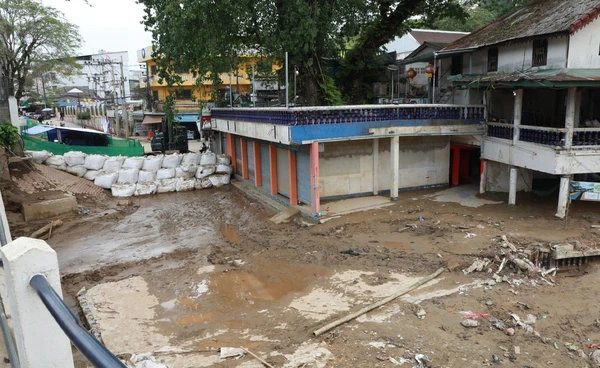 น้ำท่วมแม่สาย! หลังฝนตกหนัก ล่าสุดเข้าสู่ภาวะปกติแล้ว 