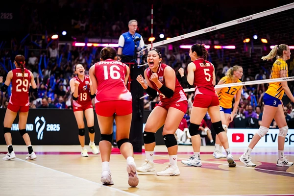 ทีมวอลเลย์บอลหญิงไทย ตีตั๋วผ่านเข้าสู่รอบ 16 ทีม ในศึกชิงแชมป์โลก 2025