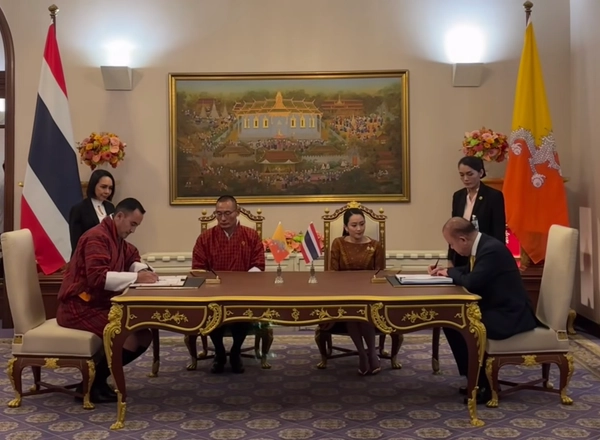 ไทย-ภูฏาน ลงนามข้อตกลงการค้าเสรี