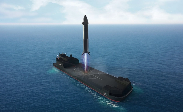 Rocket Lab เผยโฉมแพลตฟอร์มลงจอดในมหาสมุทรสำหรับจรวด Neutron