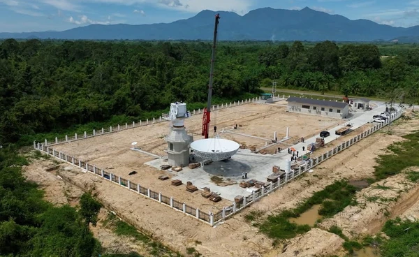ไทยสร้างกล้องโทรทรรศน์วิทยุแบบวีกอส แห่งที่ 2 ในมหาวิทยาลัยวลัยลักษณ์ จังหวัดนครศรีธรรมราช