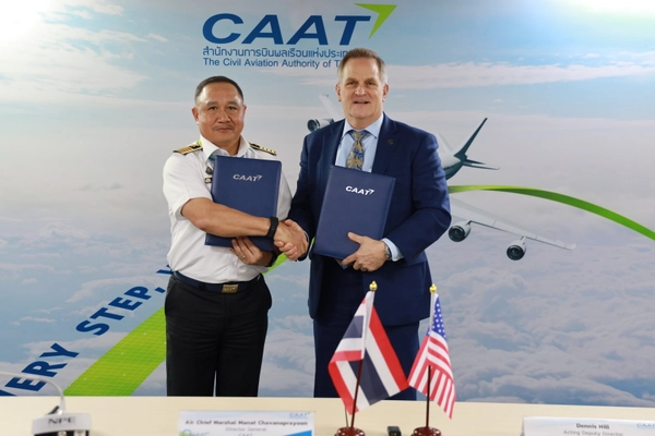 สหรัฐปลดล็อกมาตรฐานการบินของไทย เทียบชั้นสากลในรอบ 10 ปี