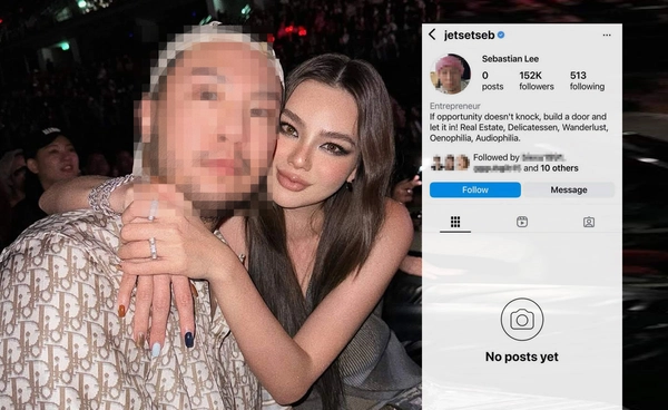 เกิดอะไรขึ้น? เซบาสเตียน ลี สามี ดิว อริสรา ลบภาพเกลี้ยงไอจี